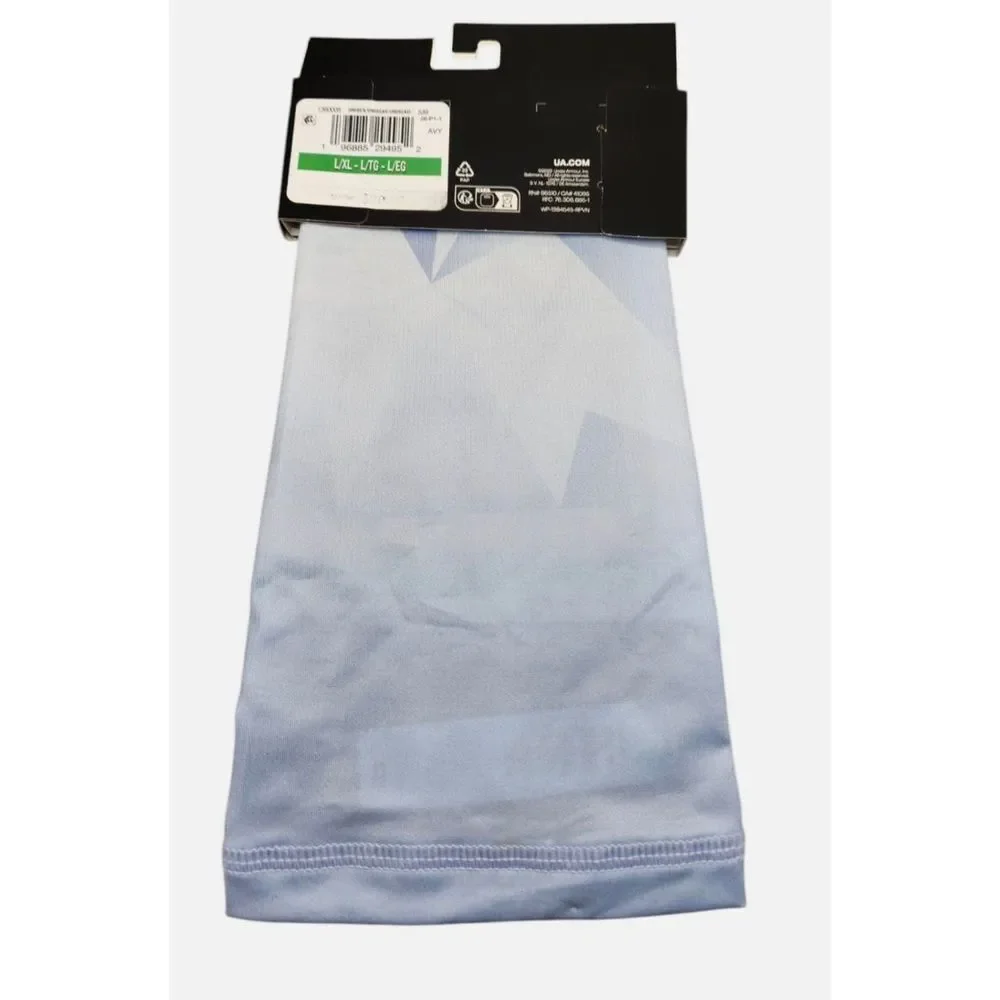 Under‎ Armour Kids UA Graphic Arm Sleeve Compression Fit Lightweight Blue White